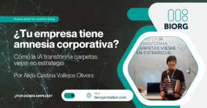 Archivo histórico empresarial digitalizado con Inteligencia Artificial, patrimonio corporativo de Biorg