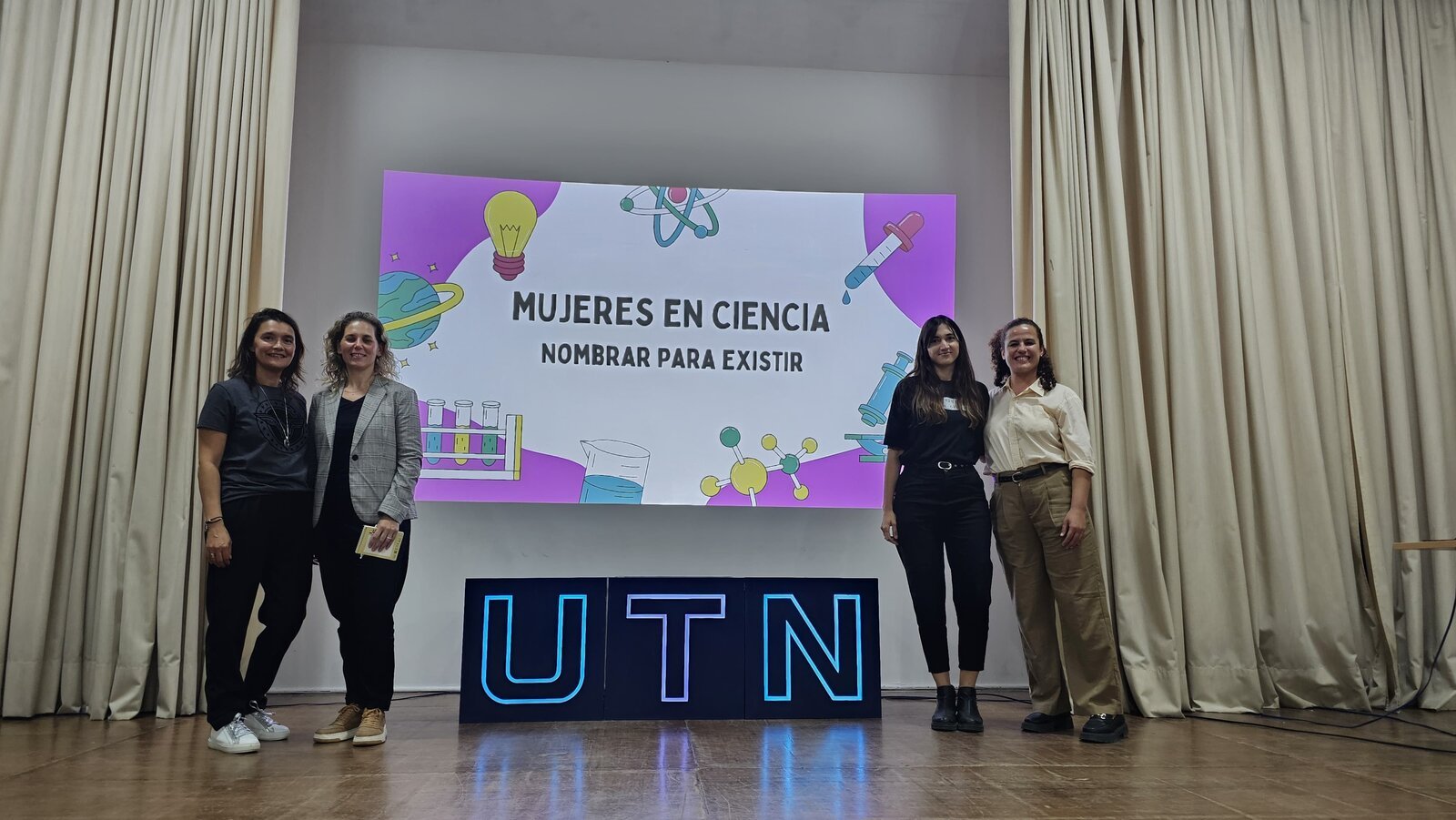 Mujeres en Ciencia, nombrar para existir: charla en la UTN